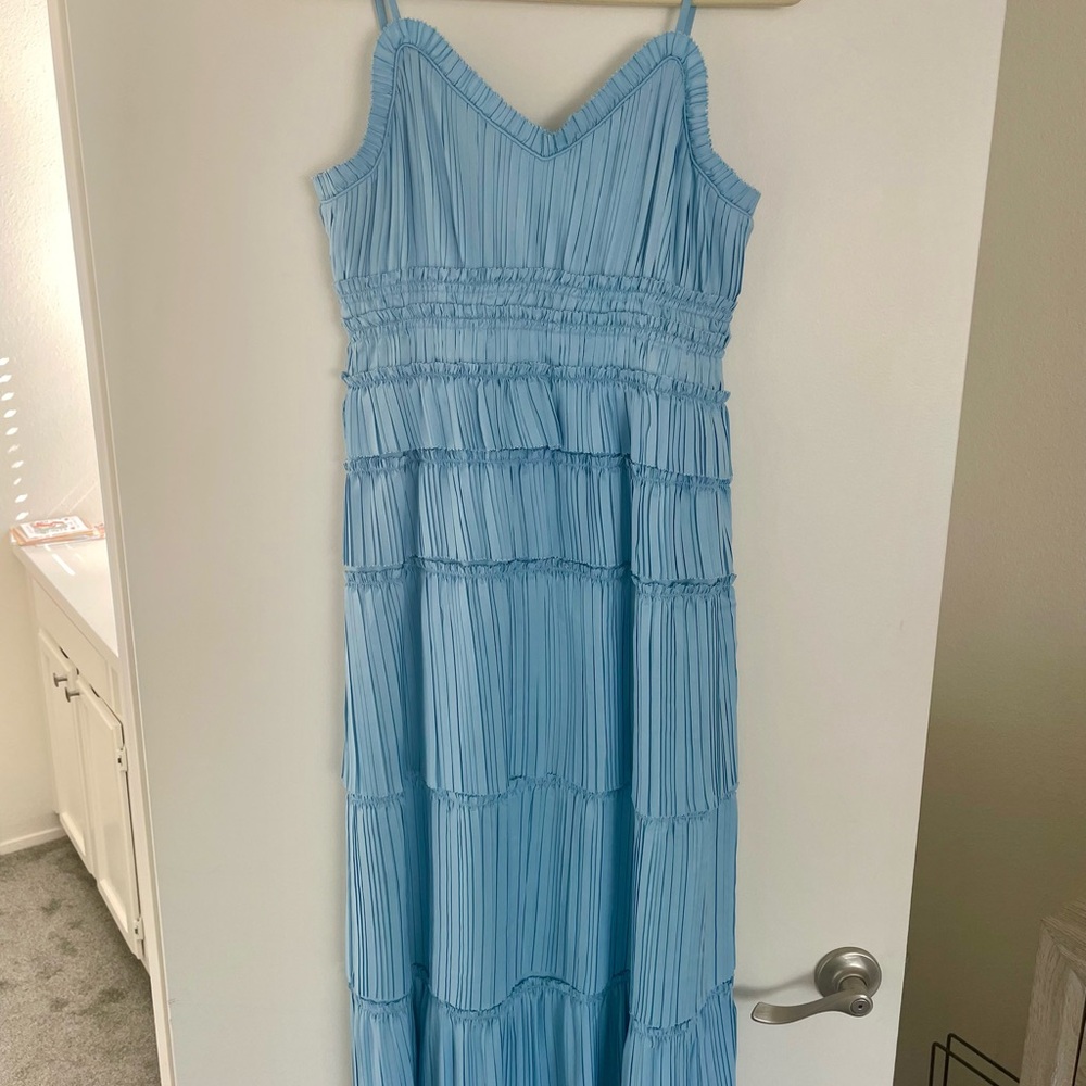Sea New York Pleated Maxi Dress